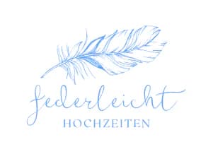 Logo von federleicht HOCHZEITEN
